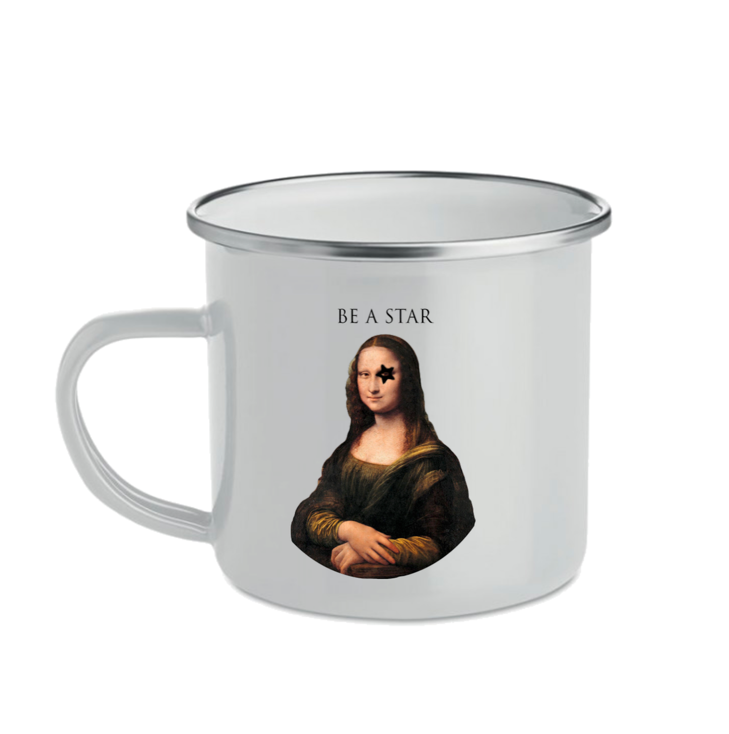 Tazza Metallo Gioconda - BE A STAR