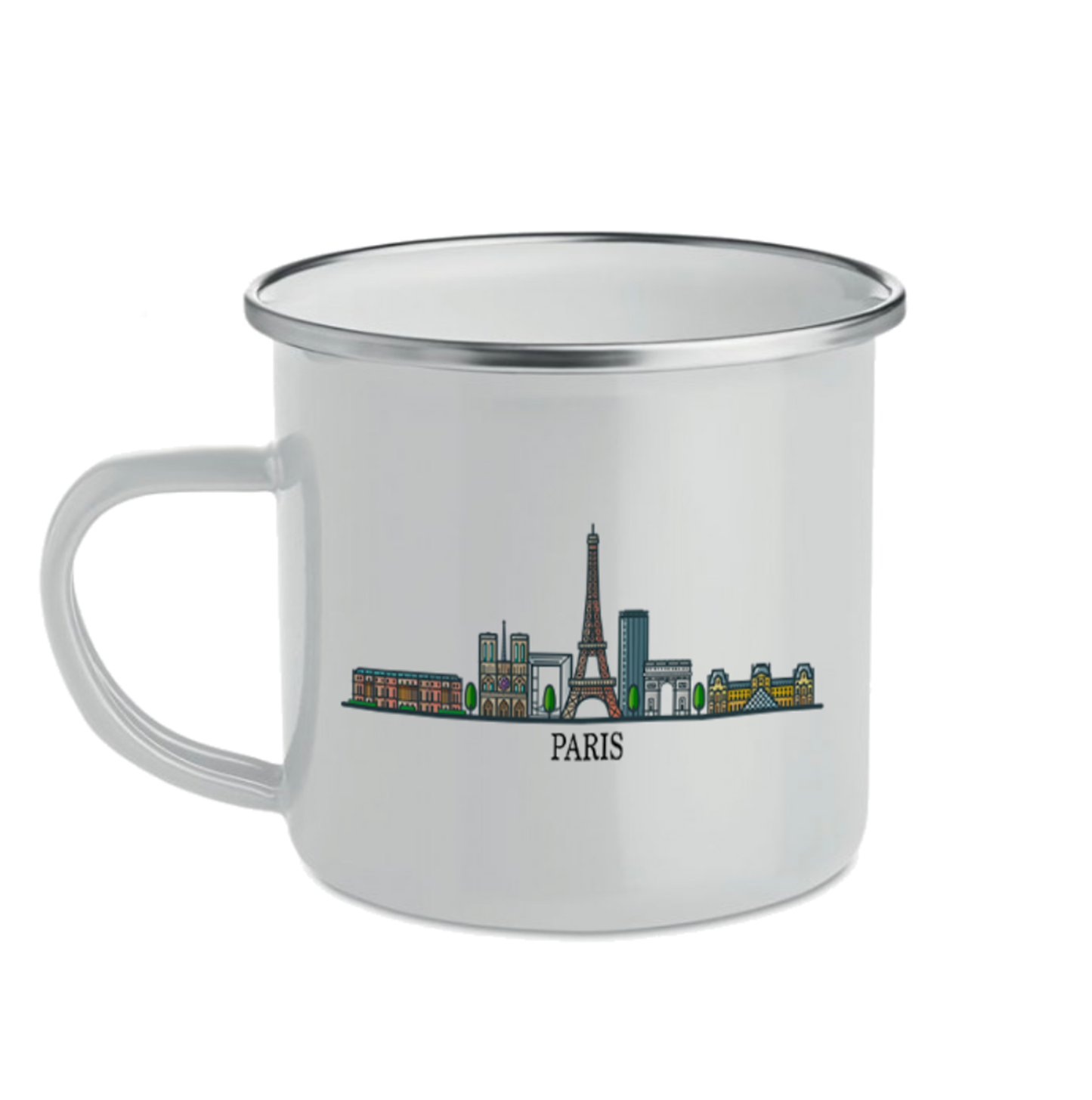 Tazza Metallo Skyline Paris