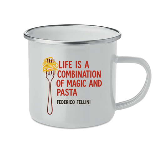 Tazza Metallo Cit.Fellini