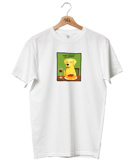 T-shirt More Spaghetti Less Regretti