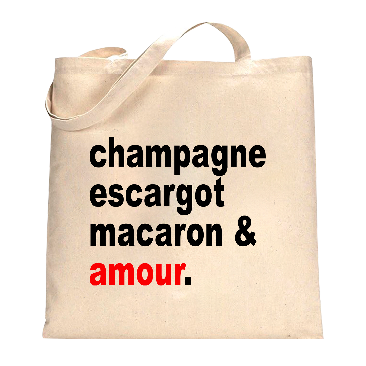 Borsa Champagne Escargot Macaron & Amour.