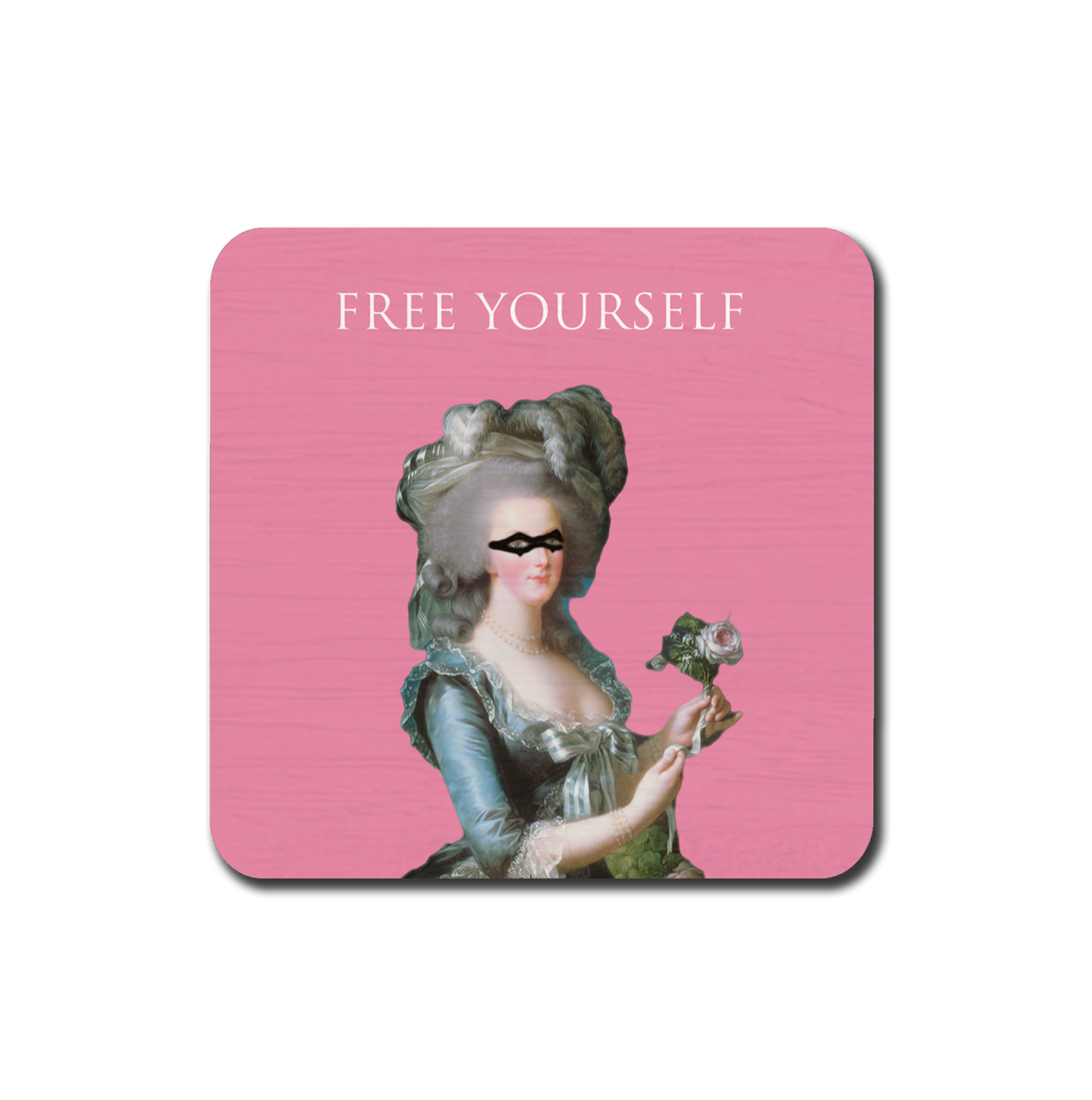 Square Magnet Marie Antoinette - FREE YOURSELF