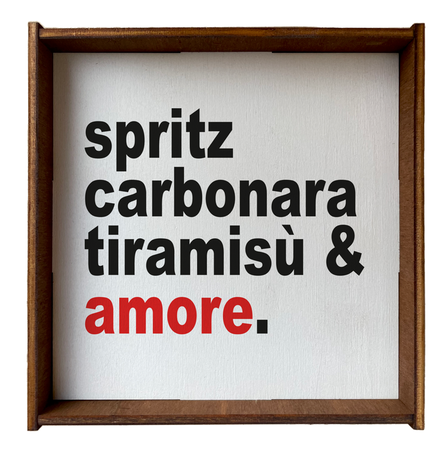 Picture Spritz Carbonara Tiramisù & Amore