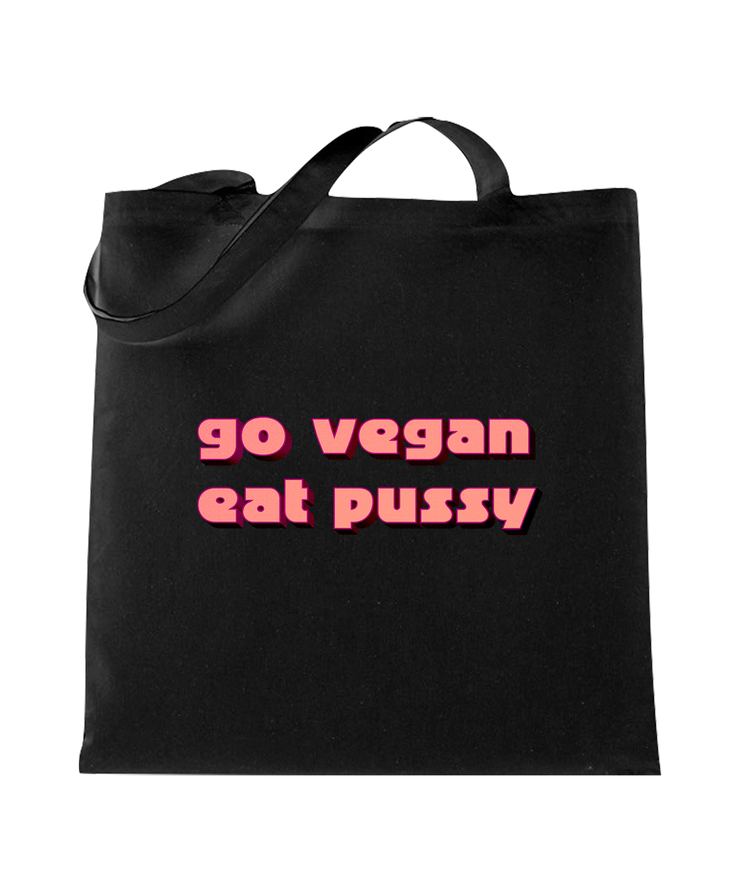 Borsa Go Vegan Eat Pussy