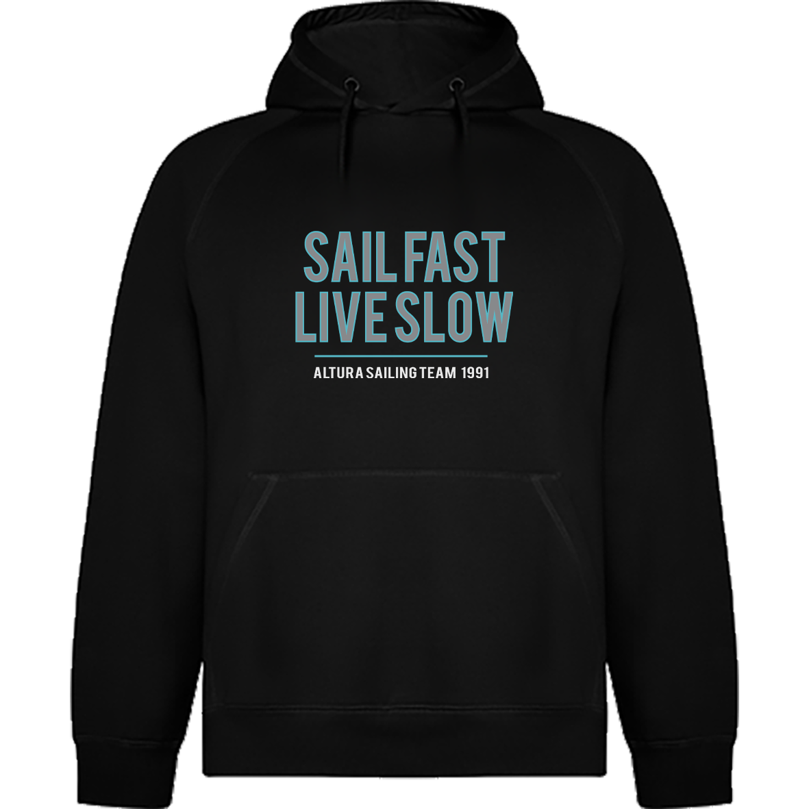 Felpa Sail Fast Live Slow