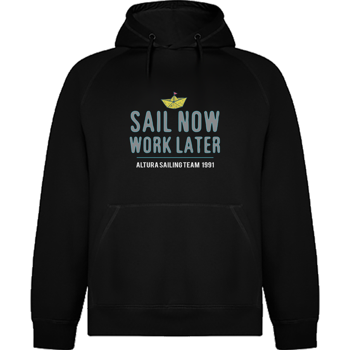 Felpa Sail Now Work Later