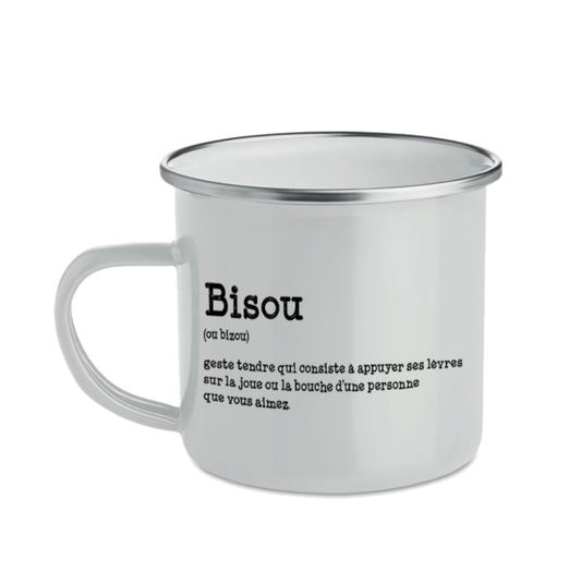 Tazza Metallo Bisou
