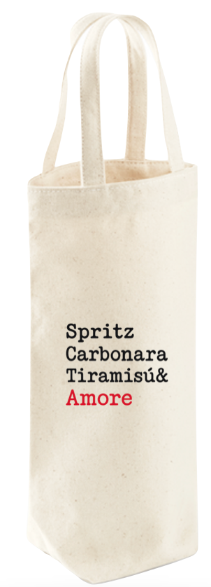 Wine Tote Spritz, Carbonara, Tiramisù e Amore