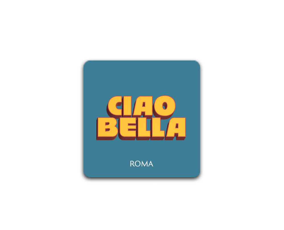 Magnete Ciao Bella