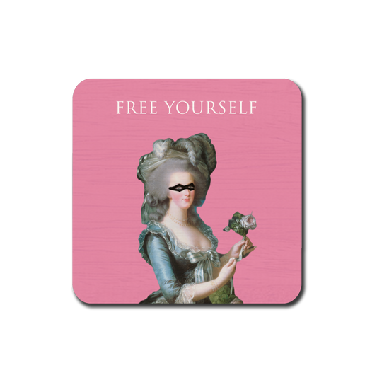 Square Magnet Marie Antoinette - FREE YOURSELF