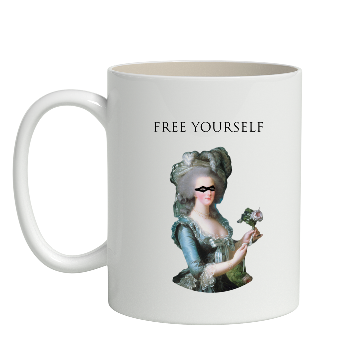 Tazza Ceramica Marie Antoinette  - FREE YOURSELF
