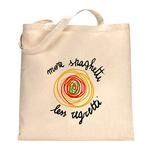 Borsa More Spaghetti Less Regretti