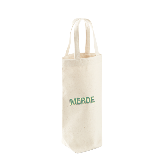 Bottle Tote MERDE