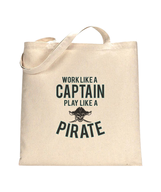 Borsa Work Like A Captain Play Like A Pirate