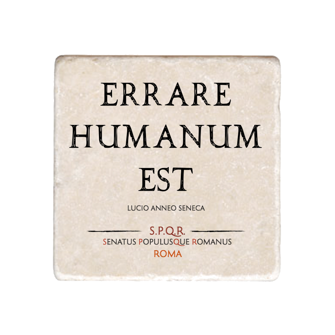 Marmo Errare Humanum Est