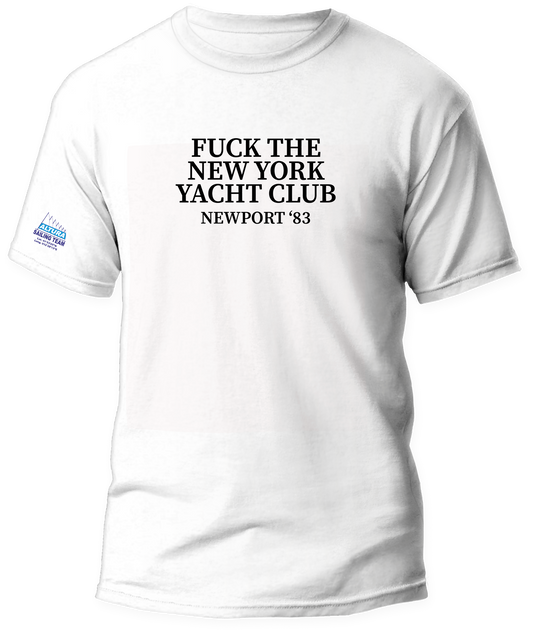 T-shirt Fuck The New York Yacht Club