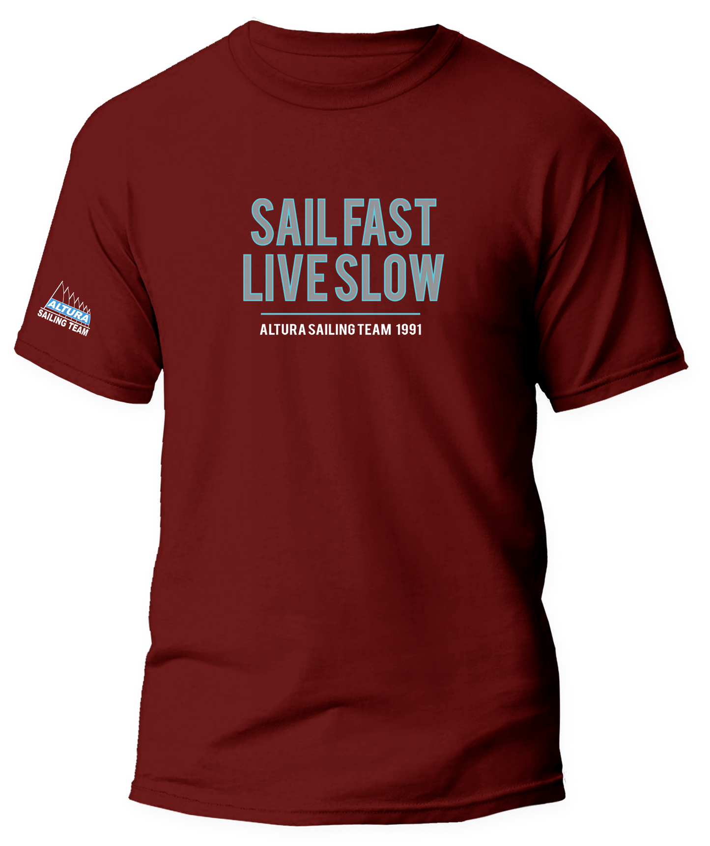 T-shirt Sail Fast Live Slow