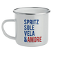 Tazza Metallo Spritz Sole Vela & Amore