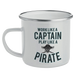 Tazza Metallo Work Like A Captain...